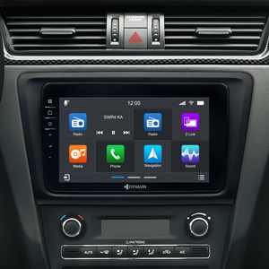 BlueCell In Dash Car Navigation and Entertainment System For Skoda Rapid :  : Electronics